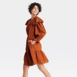 Universal Thread‎ Women’s Ruffle Long Sleeve Dress Sz. XXL NWT